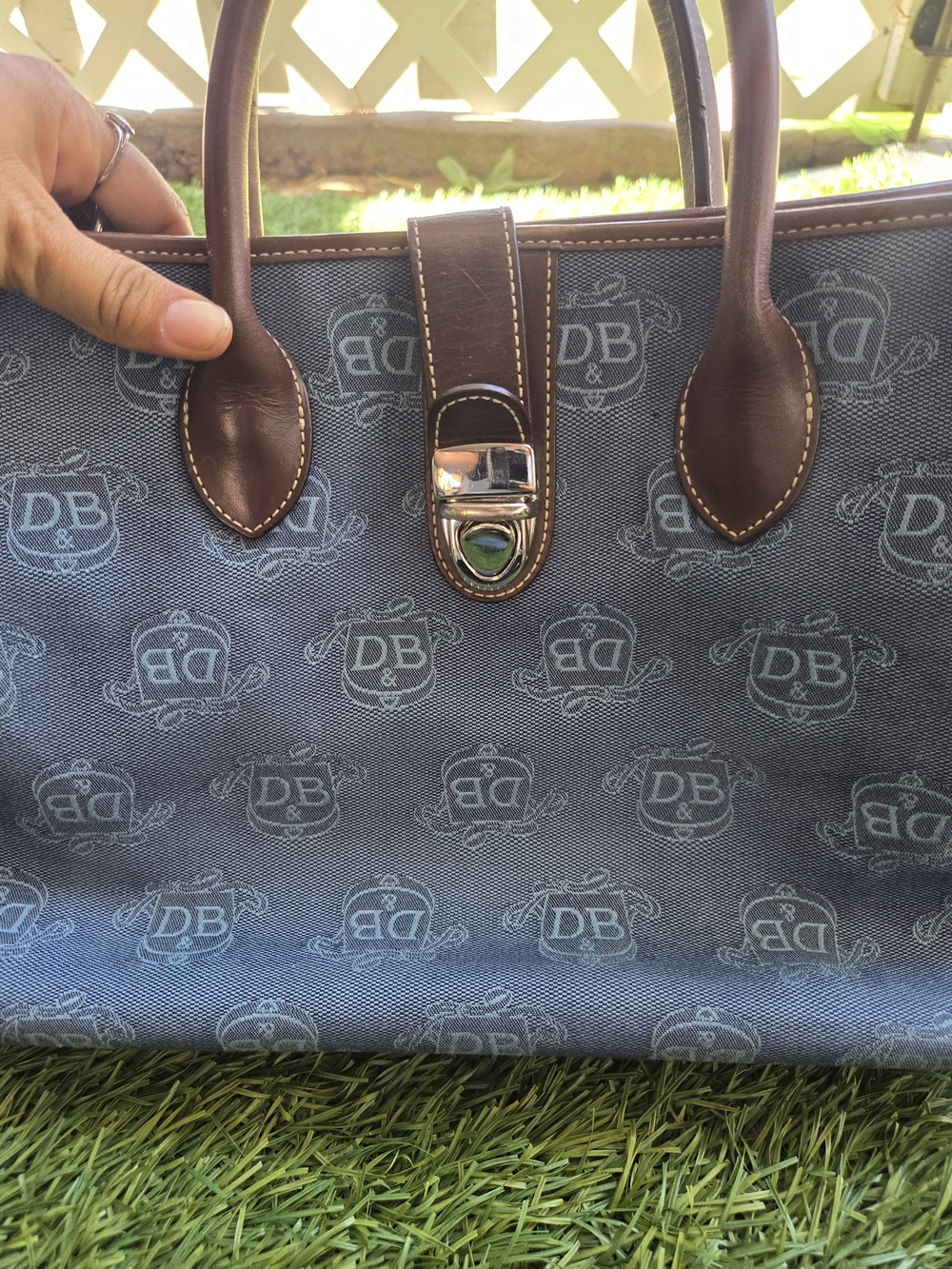Dooney & Bourke Denim 2-Piece Set - Picture 6 of 10